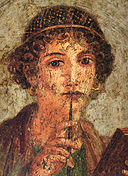 Images, pompei 128px-Pompei_-_Sappho_-_MAN